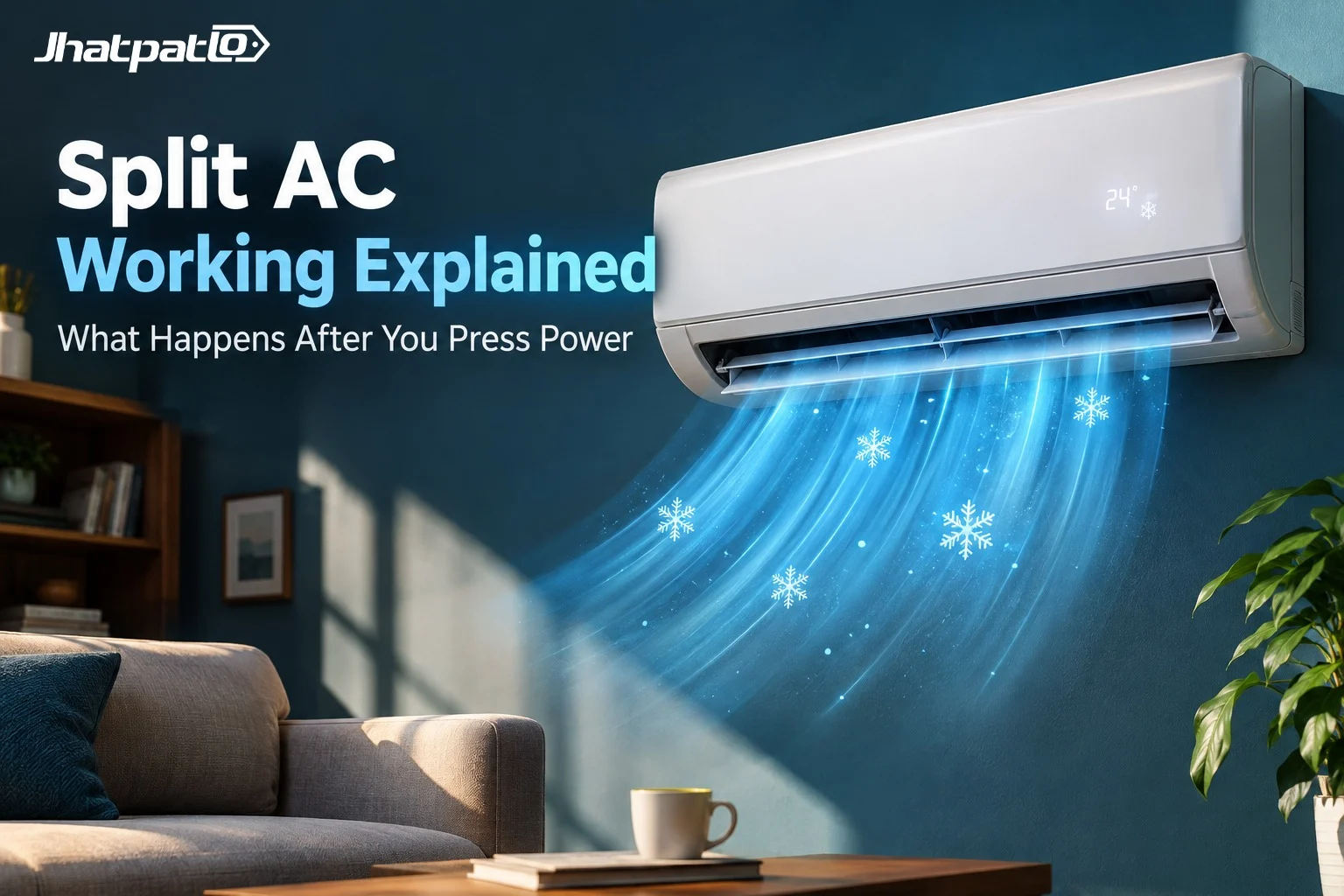  Split AC Working Explained: What Really Happens After You Press Power